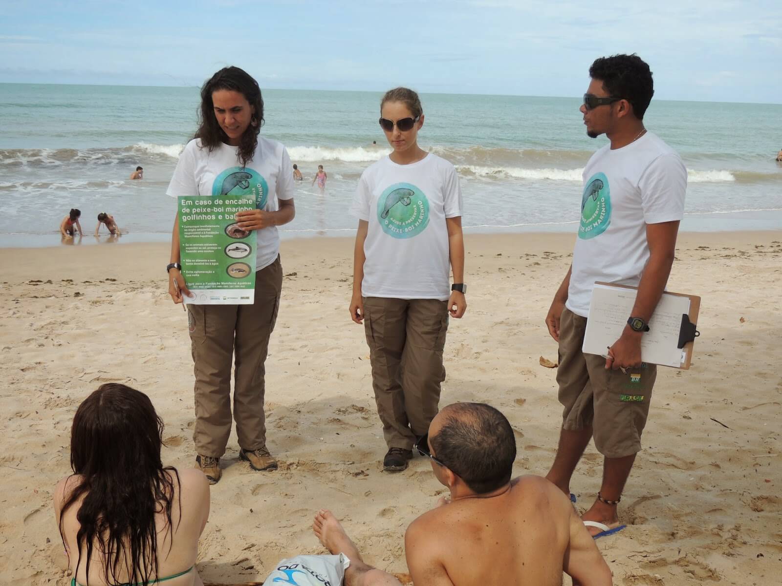 Imagem 2 de Projeto Viva o Peixe-Boi Marinho inicia campanha itinerante pela preservação da espécie